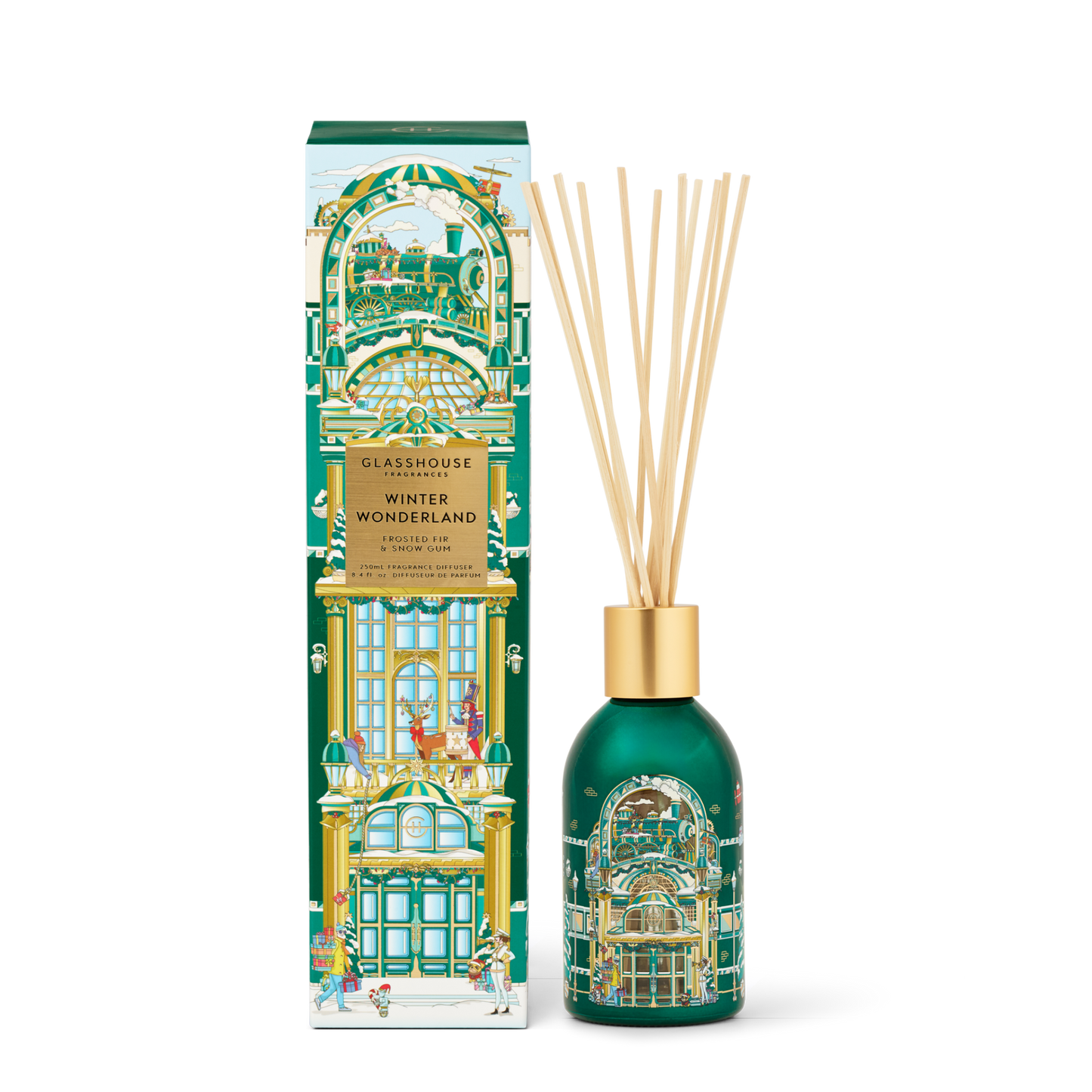 GLASSHOUSE 8.4 oz Limited Edition Diffuser in Winter Wonderland