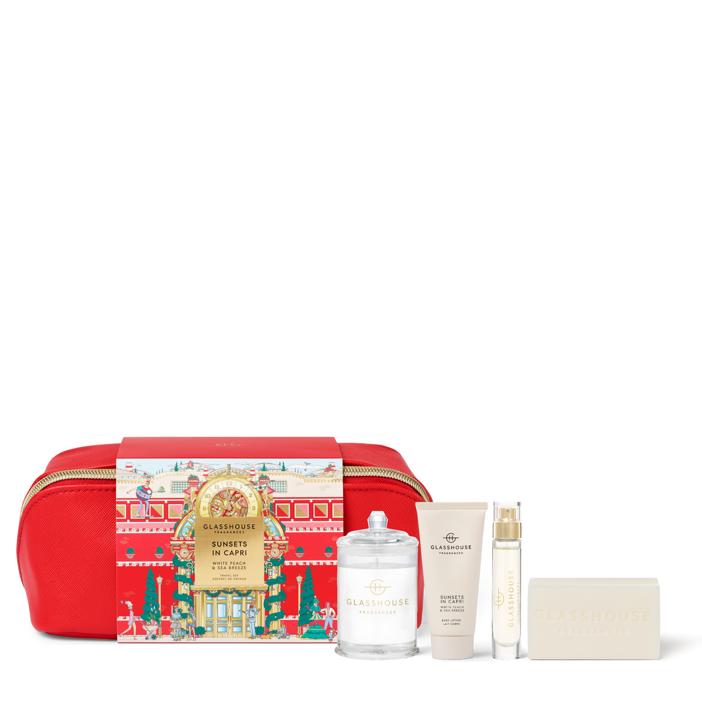 GLASSHOUSE Sunsets in Capri Gift Set