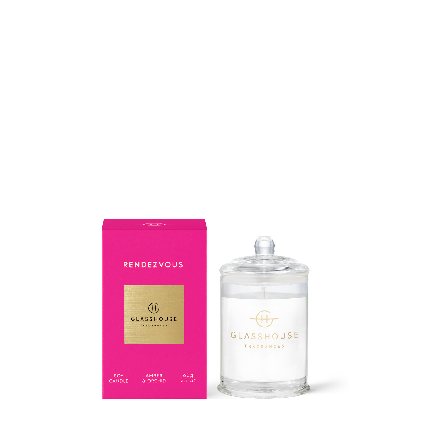 GLASSHOUSE 2.1 oz Candle