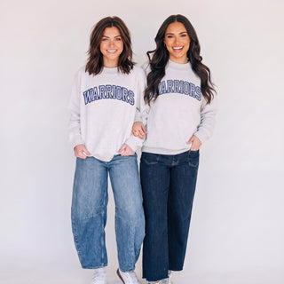Warriors Mock Neck Sweatshirt