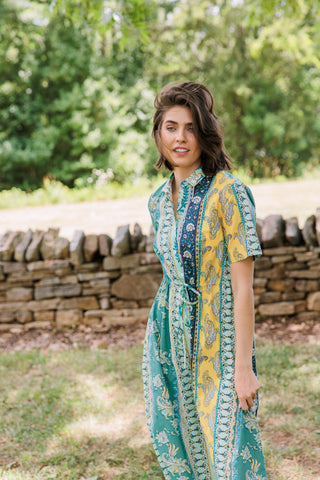 Sutton Dress, Paisley Ribbon