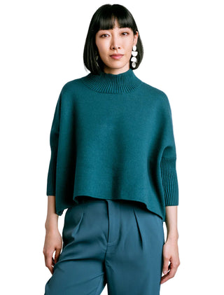 Aja Sweater, Pagoda Teal