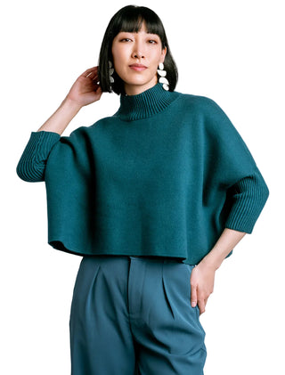 Aja Sweater, Pagoda Teal