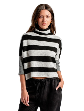 London Stripe Sweater, Heather Multi