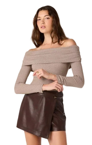 Oaklee Skort in Brown