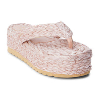 Sailor Platform Sandal in Blush