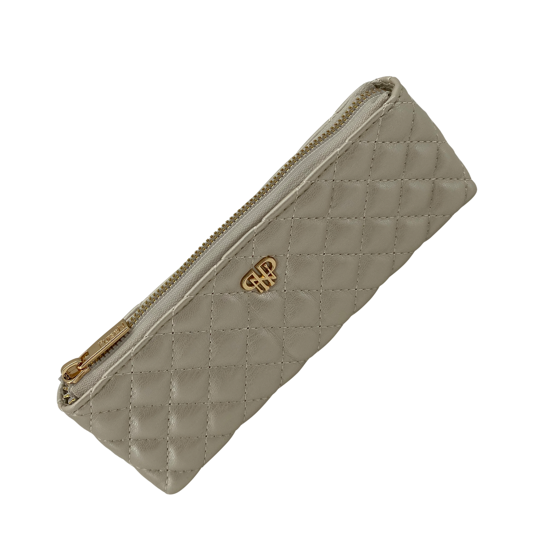 Sleek Stash Go To Case in Pearl Quilted