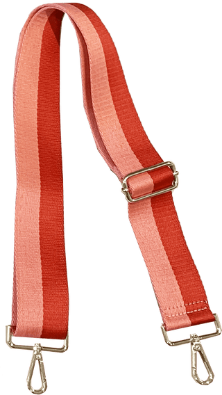 ah!dorned Adjustable Bag Strap Pink/Red - The South Apparel
