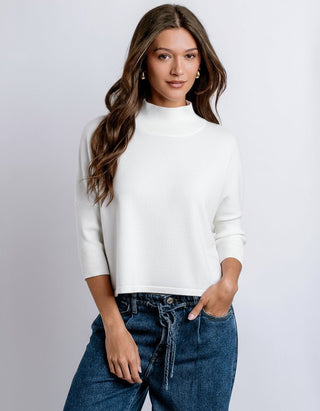 Aja Ortho Solid Sweater/ One Size - The South Apparel