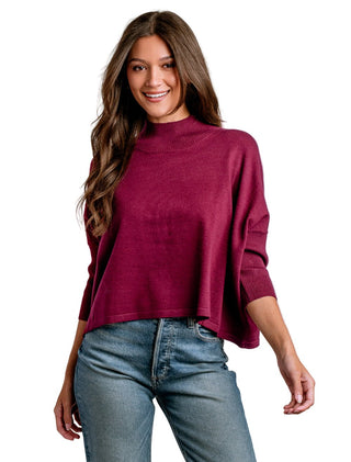 Aja Ortho Solid Sweater/ One Size - The South Apparel