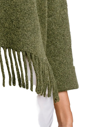 Aja Sachi Sweater, Olive - The South Apparel