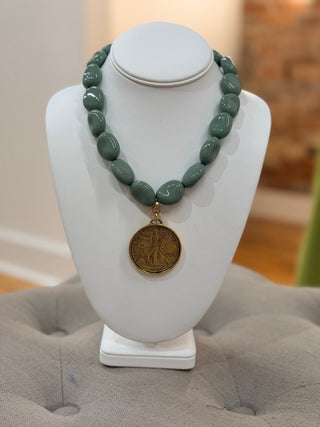 Antique Coin Necklace - The South Apparel