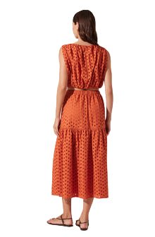 Astr The Label Nalley Skirt in Rust - The South Apparel