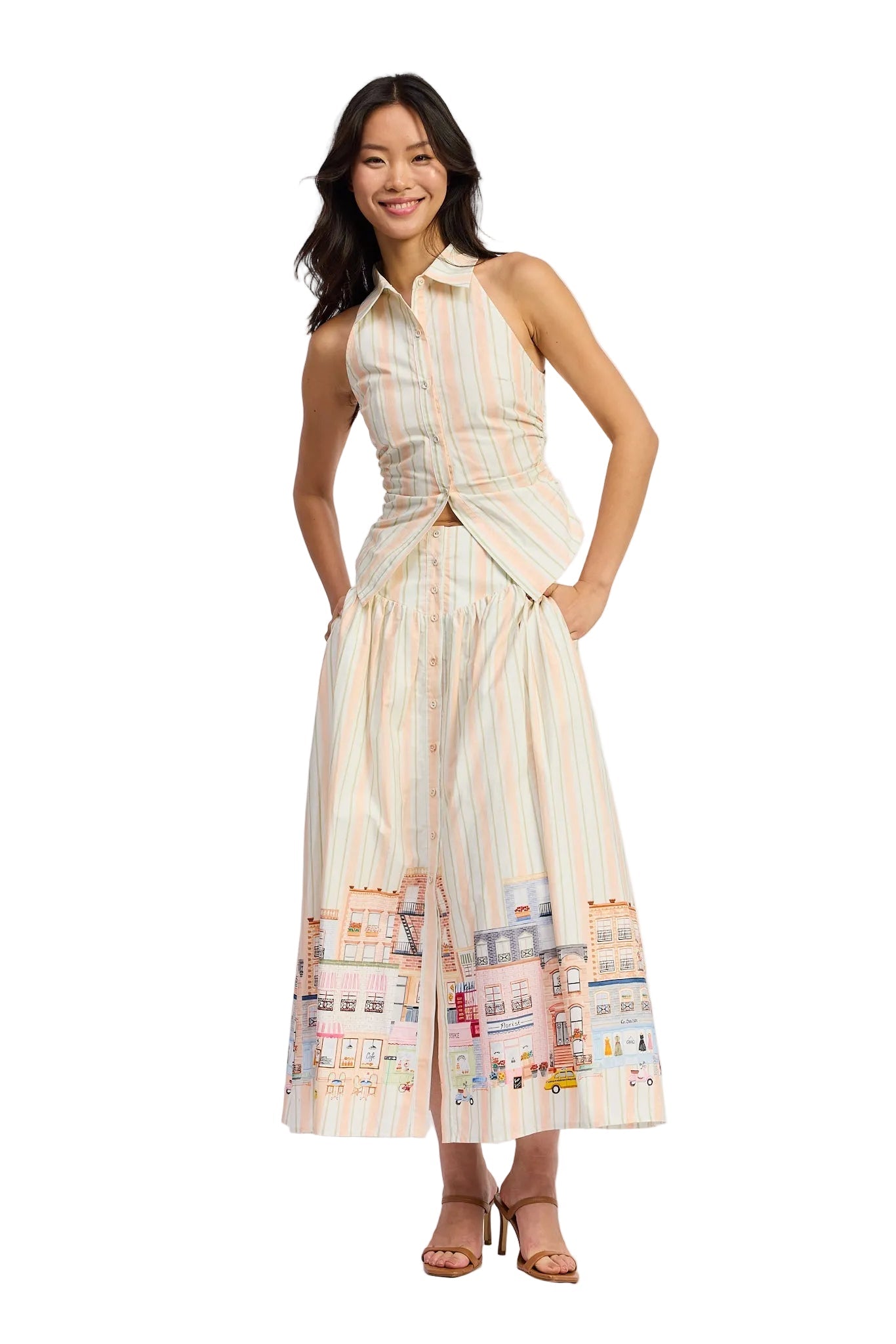 Athena Maxi Skirt - The South Apparel