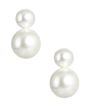 Audrey Double Pearl Earrings - The South Apparel