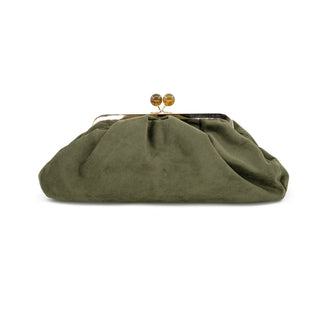 Aura Suede Clutch - The South Apparel