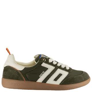 Back 70 Ghost N Sneakers in Olive Orange Milk - The South Apparel