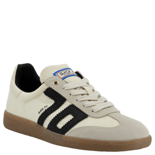 Back 70 Ghost Sneakers in Beige Black - The South Apparel