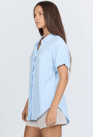 Benning Button Up in Skyway - The South Apparel