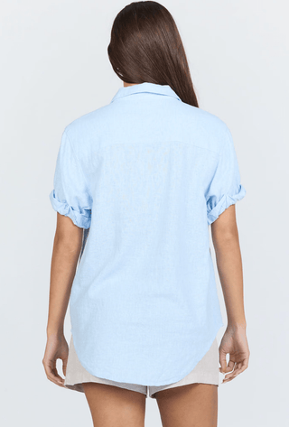 Benning Button Up in Skyway - The South Apparel