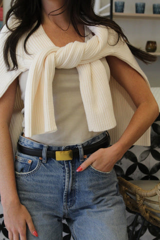 Brushed Buckle Belt - The South Apparel