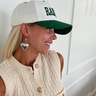 BUBBLE HEART EARRINGS - The South Apparel