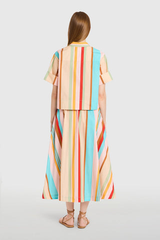 Club Shirt in Amberline Stripes - The South Apparel