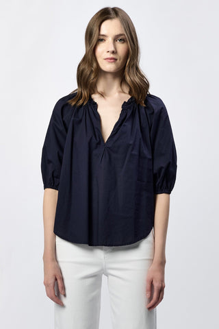 Costa Top in Black Iris - The South Apparel
