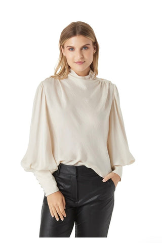 CROSBY Florence Blouse in Ivory - The South Apparel