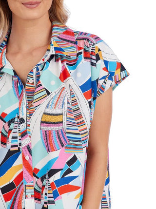 CROSBY Scout Top in Mainsail - The South Apparel