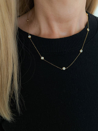 Dainty Diamond Necklace - The South Apparel