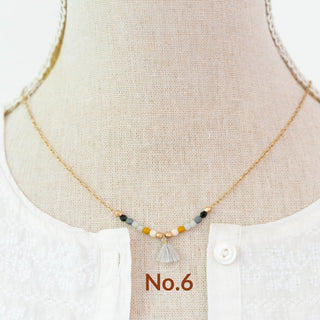 Dainty Tassel Necklace 16" - The South Apparel