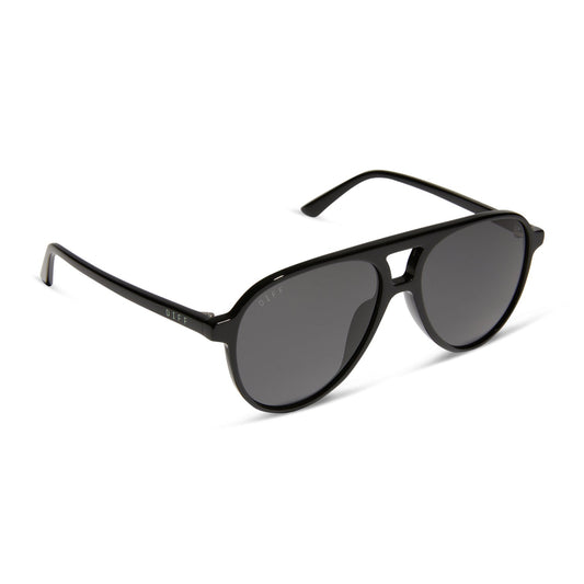 DIFF Tosca II in Black Grey Polarized