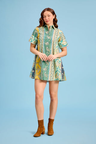 Dock Dress in Paisley Ribbon - The South Apparel