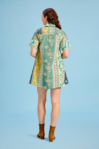 Dock Dress in Paisley Ribbon - The South Apparel