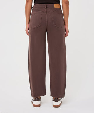 Esqualo Barrel Jeans in Cacao - The South Apparel