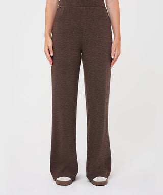 Esqualo Knit Trousers, Cacao - The South Apparel