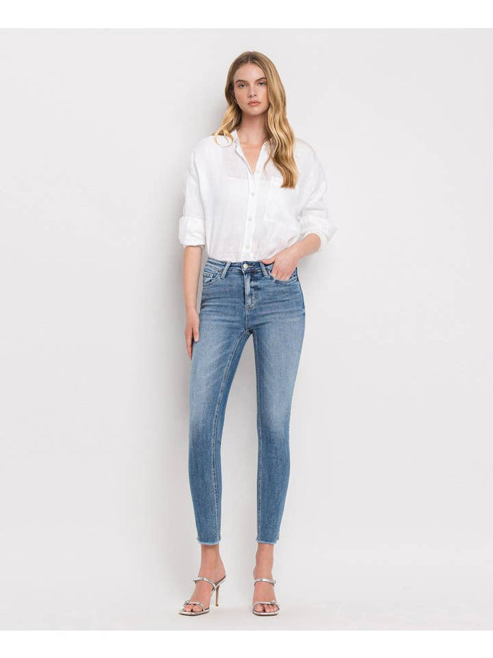 High Rise Crop Skinny in Deservedly