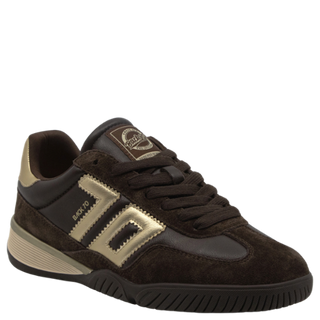 Back 70 Fireball Sneakers, Coffee Leather