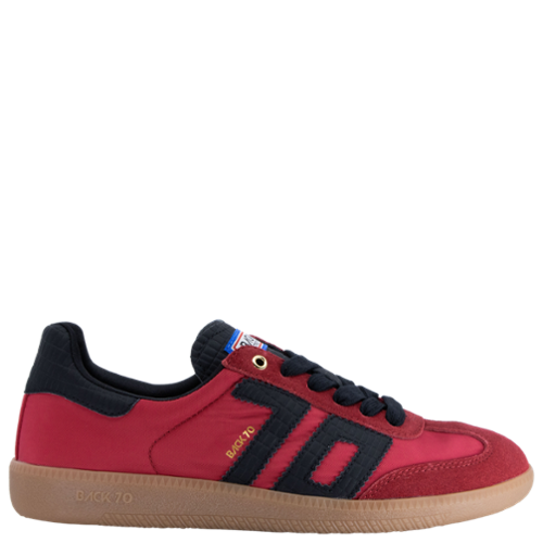 Back 70 Ghost Sneakers in Red & Black
