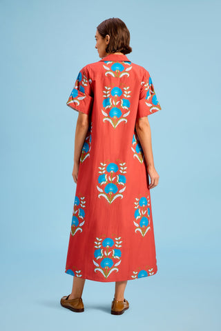 Gibbons Dress, Cinnaleaf - The South Apparel
