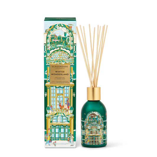 GLASSHOUSE 8.4 oz Limited Edition Diffuser in Winter Wonderland - The South Apparel