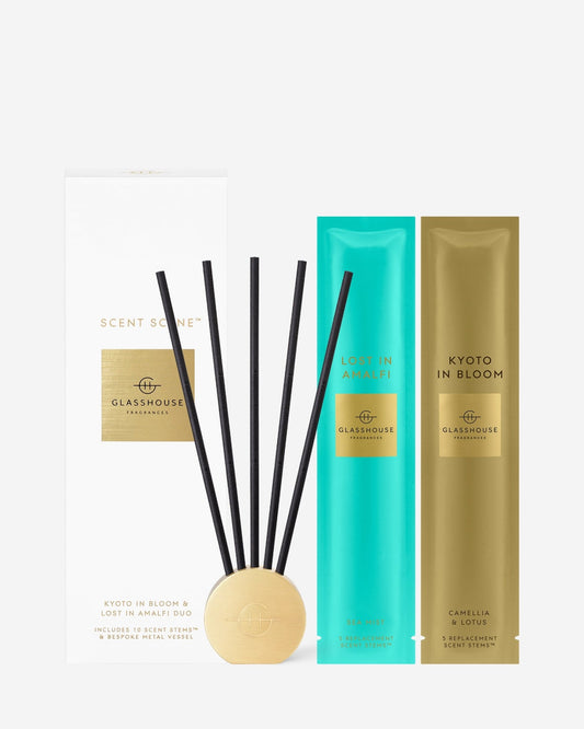 Glasshouse Scent Scene Duo - Lost in Amalfi & Kyoto in Bloom - The South Apparel