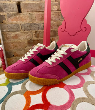 Gola Elan Sneaker in Fuchsia/Black/Evergreen - The South Apparel