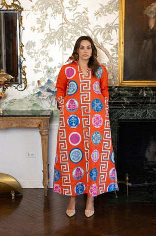 Greek Revival© Lana Shirt Dress Long - The South Apparel