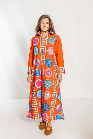 Greek Revival© Lana Shirt Dress Long - The South Apparel