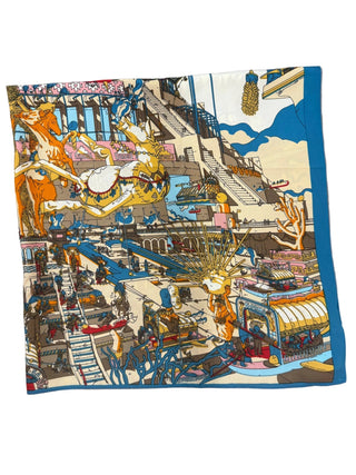 Greek Scene Scarf - The South Apparel