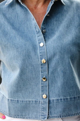 Heidi Houston The Denim Shorty - The South Apparel