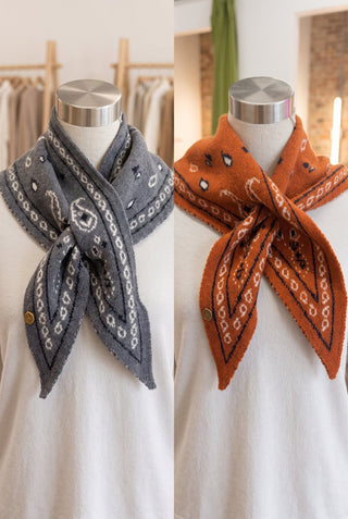 Heritage Knit Bandana Scarf - The South Apparel