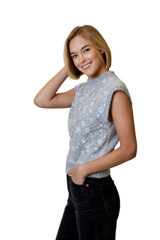 Hinkley Sweater in Gray - The South Apparel